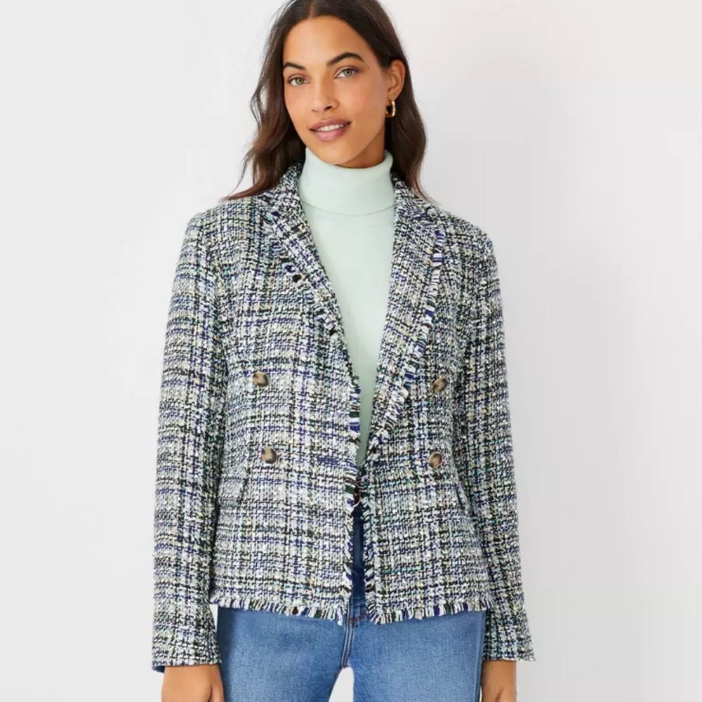 Ann Taylor Tweed Blazer